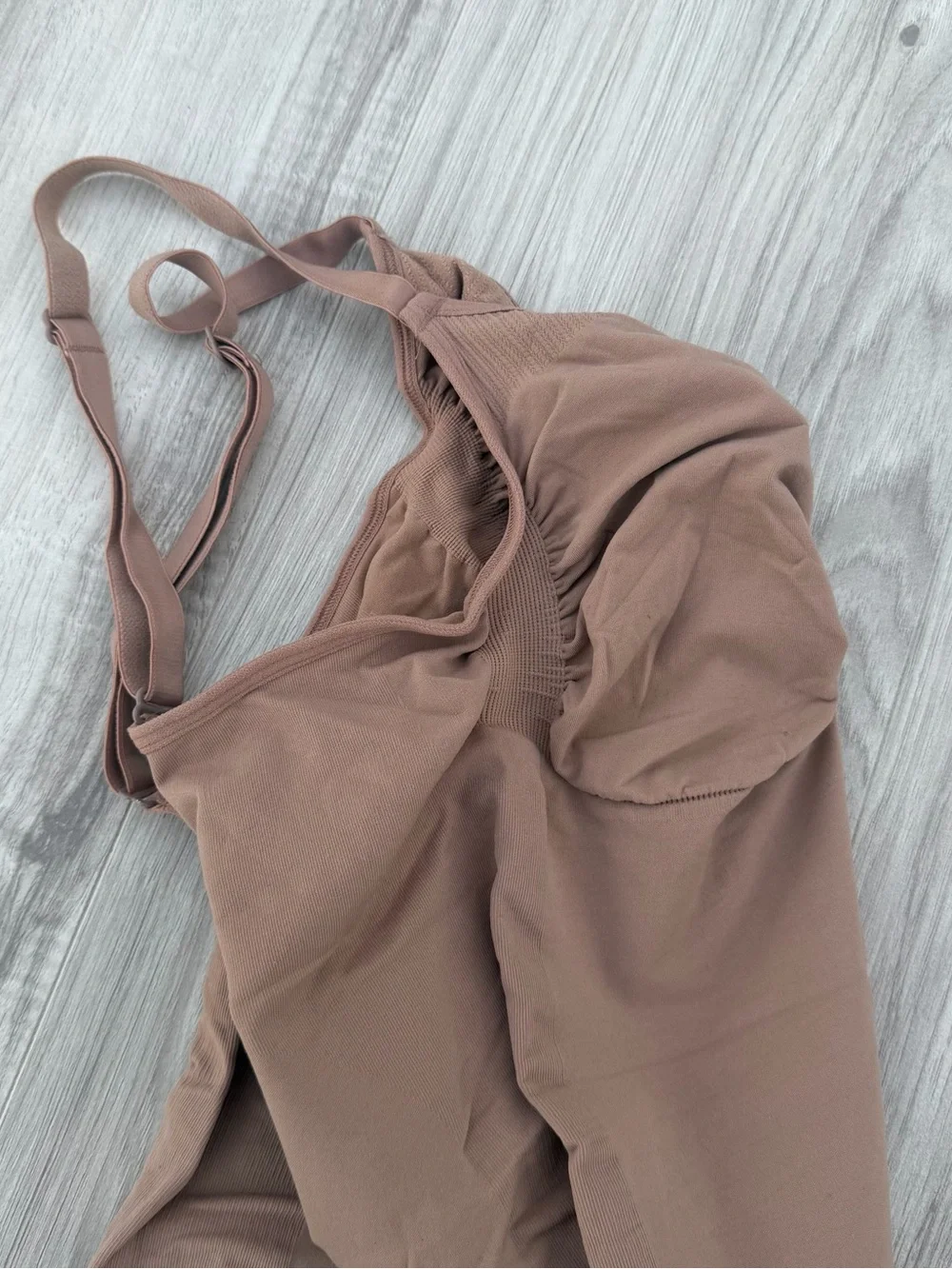 SKIMS Seamless Sculpting Bodysuit in Mocha Brown